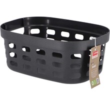 Sunware Sigma Home Opbergmand 5L Antraciet – Gerecycled Kunststof met Handgrepen