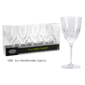 Lillian Wijnglazen 237 ml – Premium Plastic Glazen met Kristal-Look, Ideaal voor Feesten en Diner