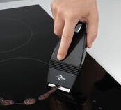 Küchenprofi Grattoir Vitrocéramique – Avec 2 Lames de Rechange