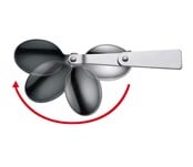 Cilio Monte Food-Container 500 / 750 ml – Doppelwandiger Thermobehälter aus Edelstahl mit Klapplöffel