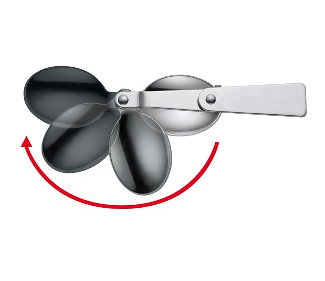 Cilio Monte Food-Container 500 / 750 ml – Doppelwandiger Thermobehälter aus Edelstahl mit Klapplöffel