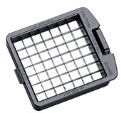 Kuechenprofi Zwiebel- und Gemüsewürfler Fix Plus – 3 Klingen, Auffangbehälter, spülmaschinenfest