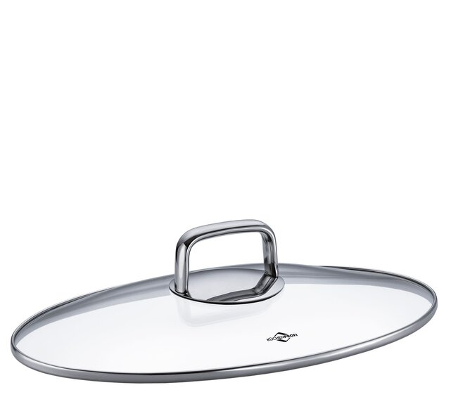 Rôtissoire Gourmet PISA 38 cm – Inox 8,5 L, four, grille amovible, couvercle en verre, compatible induction