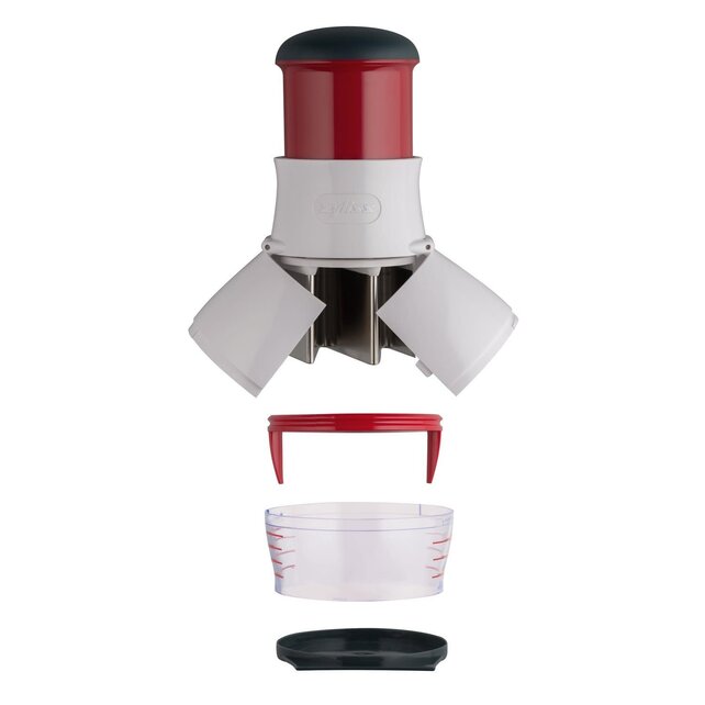 Zyliss Manual Food Chopper Mincer - Vegetable Chopper - Onion Cutter Zick 2 New