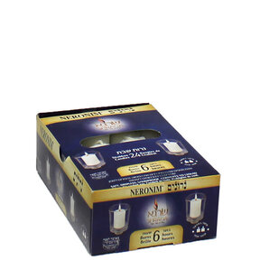 Neronim Kaarsen 6 Uur – 24 Stuks