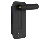 Everglo Lampe murale de chevet LED avec port de charge USB-C – Design moderne et adaptée au Shabbat