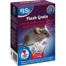 Muizengif Flash Grain Graanlokaas 5x10 g