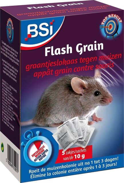 BSI Flash Grain  Snel Werkend Graanlokaas 5 x10g