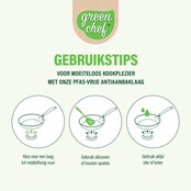 GreenChef PFAS-free Frying Pan Ø28 cm – Thermolon™ Nonstick Coating, Induction Compatible, Sustainable Choice