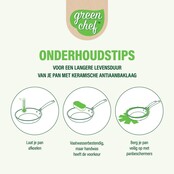 GreenChef Prime Poêle Ø28 cm sans PFAS – Revêtement Thermolon™, compatible induction, choix durable