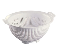 Araven Passoire Ronde 38 cm – Résistante & Hygiénique en Polypropylène avec Poignées