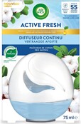 Air Wick Langanhaltender Raumduft  Decosphere Fresh Cotton 75ml –  mit 55 Tagen Frische