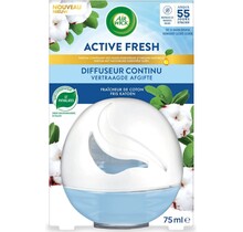 Air Wick Continue luchverfrisser Decosphere Fresh Cotton 75ml –  met 55 Dagen Frisheid