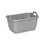 Keeeper Keeeper Rectangular Laundry Basket 35L – Metal Grey