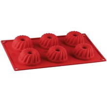 Dr. Oetker Flexxibel Moule Mini Kouglof – Moule en Silicone Anti-adhésif 6 Cavités