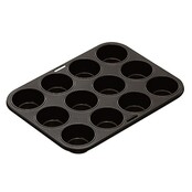 Ibili Moka Muffin Bakvorm – 12 Cups – Antiaanbak & Hittebestendig