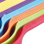 Westmark Set de 6 Cuillères Doseuses – Cuillères Empilables pour Cuisson et Pâtisserie