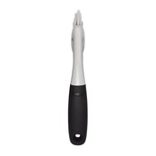 OXO Good Grips Grout Brush with Stiff Bristles and Soft-Grip Handle – For Tight Spaces & Bathroom Cleaning
