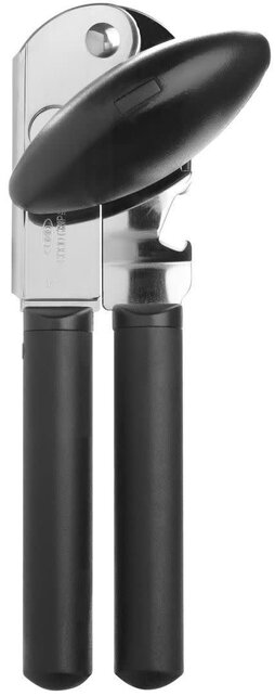 OXO Good Grips Blikopener met Soft Grip Handvat en RVS Snijwiel