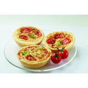 Dr. Oetker Mini Pizza- und Kuchenformen Set 3 Stück – Antihaft Backformen Ø10 cm für Pizza, Kuchen & Tartes