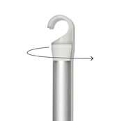 OXO Good Grips Raclette de Fenêtre Extensible avec Manche Aluminium Antirouille et Lame en Silicone