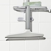 OXO Good Grips Uittrekbare Raamwisser met Roestvrije Aluminium Steel en Flexibele Siliconen Wisser