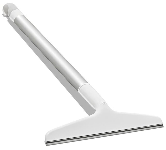 OXO Good Grips Extendable Window Squeegee with Rust-Free Aluminum Handle and Flexible Silicone Blade
