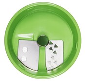 OXO Good Grips Handmatige Spiraalsnijder – Compacte groentespiralizer met RVS messen en soft-grip handvat