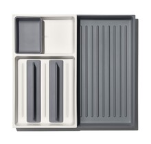 OXO Good Grips Uittrekbare Lade Organizer met Verstelbare Vakken voor Keukenhulpen en Gereedschap