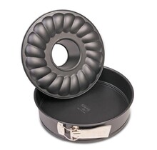 Dr. Oetker Tradition Springvorm 24 cm met Platte en Tulbandbodem – Duurzame Bakvorm met Antiaanbaklaag