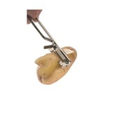 Westmark Famos Éplucheur Inox – Lame Pivotante, Pointe Retire-Taches, Durable et Précis