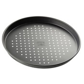 Dr. Oetker Tradition Moule à pizza 28 cm – Plaque perforée pour pizza croustillante, antiadhésive et résistante à la chaleur