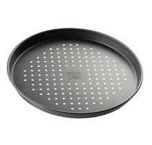 Dr. Oetker Tradition Pizza Pan 28 cm – Perforated non-stick baking pan for extra crispy pizza, oven-safe and durable