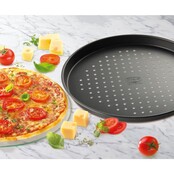 Dr. Oetker Tradition Pizza Pan 28 cm – Perforated non-stick baking pan for extra crispy pizza, oven-safe and durable