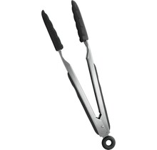 Metaltex Silicone Serving & BBQ Tongs 26.5 cm – Stainless Steel