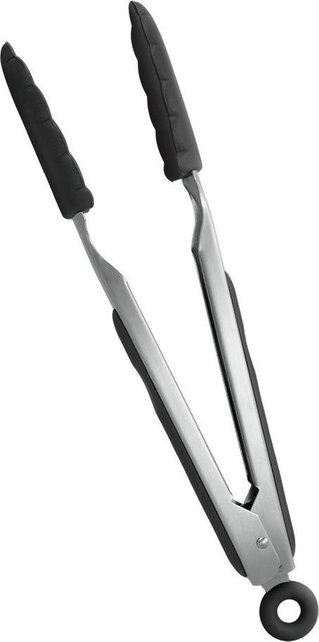 Metaltex Silicone Serving & BBQ Tongs 26.5 cm – Stainless Steel