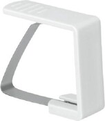 Metaltex Tablecloth Clips Set of 4 – Plastic Holders with Inox Spring for Securing Tablecloths