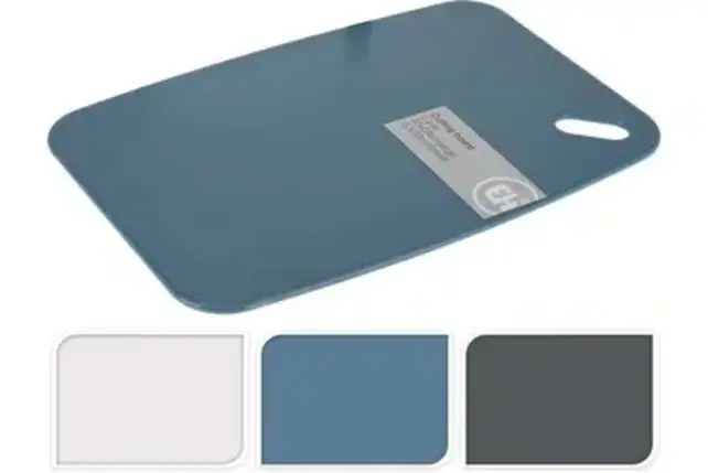 EH Cutting Board Set of 2 – Plastic Boards for Clean and Safe Food Preparation