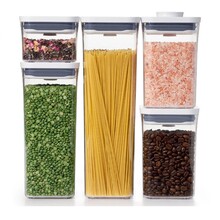 Set de 5 boîtes hermétiques cuisine