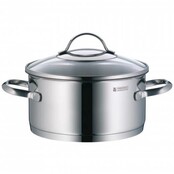 WMF Provence Plus batterie inox 4 pièces avec couvercles et fond TransTherm®