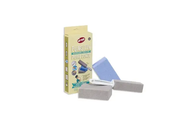 Eres Pumice Stone 3 Pack – Natural Cleaner for Limescale, Rust & Stains