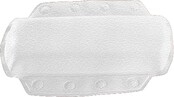 Kleine Wolke coussin de bain Arosa blanc 32x22 cm avec ventouses