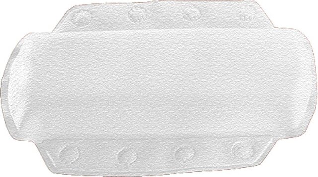 Kleine Wolke bath pillow Arosa white 32x22 cm with suction cups