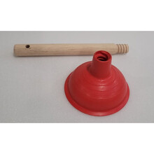 Abflussreiniger mit Holzstiel