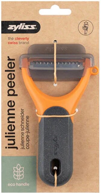 Zyliss Julienne Y-Peeler – Extra scherpe groentesnijder met ergonomische eco-handgreep en roestvrijstalen mes