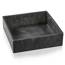 Square Resin Salad Bowl 25 cm