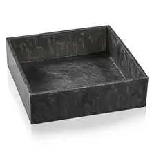 Vierkante Saladeschaal van Resin