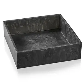 Square Resin Salad Bowl 25 cm