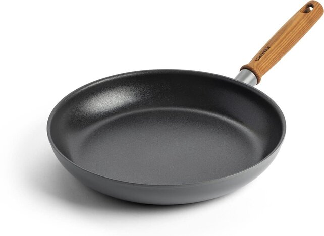 GreenPan Mayflower Pro poêle 28 cm – céramique antiadhésive, induction, sans PFAS, gris anthracite