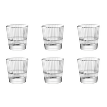 Trinkgläser 37cl Set 6 – Riffel Design